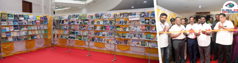 தமிழில் அறிவியல் உலகைக் கொண்டாடுவோம்! அறிவியல் தமிழ் புத்தகக் கண்காட்சியைத் திறந்து வைத்தார் அமைச்சர் ராஜ்மோகன்!