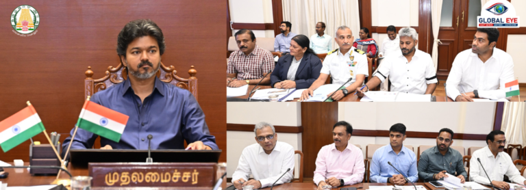 விளையாட்டுத் துறை திட்டங்கள் குறித்து முதலமைச்சர் திரு. ச. ஜோசப் விஜய் தலைமையில் தீவிர ஆய்வுக்கூட்டம்!