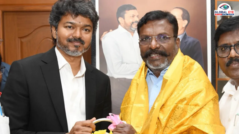 தவெகவுடன் விசிக இணைந்து செயல்படும் என அறிவிப்பு: முதலமைச்சர் விஜய்யை நேரில் சந்தித்துப் பேசினார் திருமாவளவன்!