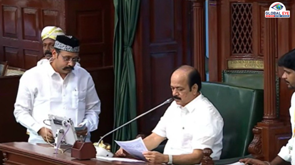 இஸ்லாமியர்கள் குறித்து திமுக கருத்து” சபாநாயகரிடம் ஆதாரம் சமர்ப்பித்த தவெக எம்.எல்.ஏ மதார் பதூருதீன்!