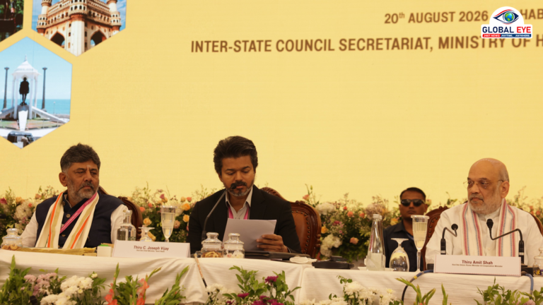 ஜிஎஸ்டி-யால் மாநிலங்களின் வருவாய் ஆதாரம் பறிபோய்விட்டது”: தென்னக மண்டலக் குழு மாநாட்டில் முதலமைச்சர் விஜய் அதிரடிப் பேச்சு!