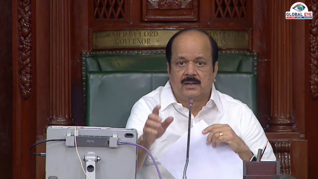 இருக்கையை விட்டு ஓடி வருவது, மிரட்டுவது போல் செய்கை காட்டுவதை அனுமதிக்க முடியாது”சட்டப்பேரவையில் சபாநாயகர் ஜேசிடி பிரபாகர் எச்சரிக்கை!