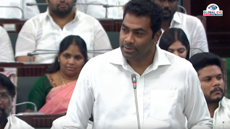 நாங்கள் பண்ணையார் பிள்ளைகள் அல்ல!”: 108 தொகுதிகளைக் கைப்பற்றியது குறித்து அமைச்சர் ஆதவ் அர்ஜுனா ஆவேசம்!