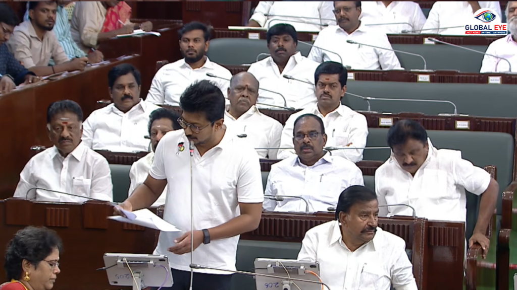 ரேஷன் கடைகளில் சர்க்கரை மற்றும் அத்தியாவசியப் பொருட்களைக் கூடுதலாக வழங்க வேண்டும்”: பேரவையில் எதிர்க்கட்சித் தலைவர் உதயநிதி ஸ்டாலின் கவன ஈர்ப்புத் தீர்மானம்!