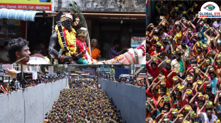 ஆடி நான்காம் ஞாயிறு: கொரட்டூர் சீயாத்தம்மன் கோயிலில் பக்திப் பெருவெள்ளம்! ஆயிரக்கணக்கான பக்தர்கள் பங்கேற்ற பிரம்மாண்ட ஊர்வலம்!