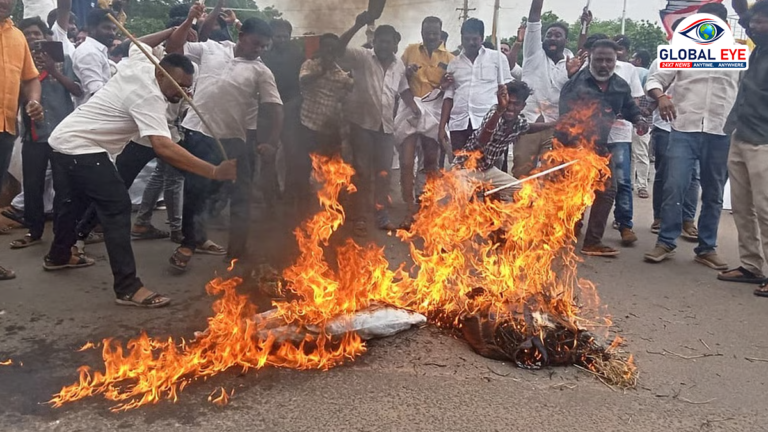 உதயநிதி விவகாரம்: தஞ்சாவூரில் திமுக – தவெகவினர் இடையே மோதல்
