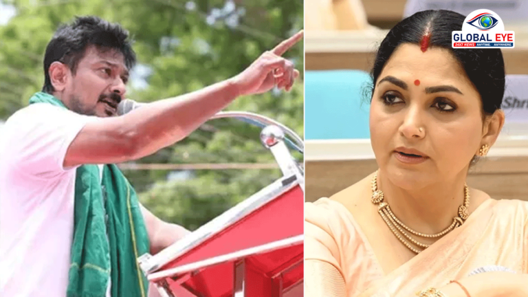 உதயநிதி நிபந்தனையற்ற பொது மன்னிப்பு கேட்க வேண்டும்: நடிகை குஷ்பு வலியுறுத்தல்!