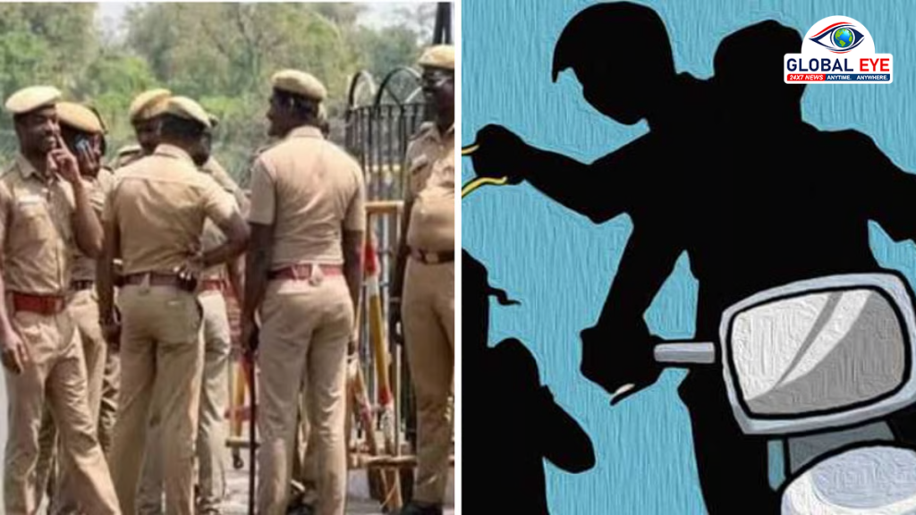 ’காவலரை தாக்கி செயின் பறித்த 5 பேர்..’ – இரவில் நடந்த அதிர்ச்சி சம்பவம்! 2 சிறார்கள் கைது!