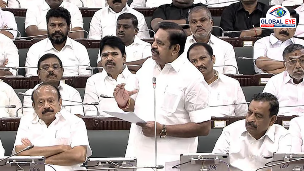 குறுவையில் தண்ணீர் இன்றி பாதிக்கப்பட்ட விவசாயிகளுக்கு நிவாரணம்: எடப்பாடி பழனிசாமி கோரிக்கை!