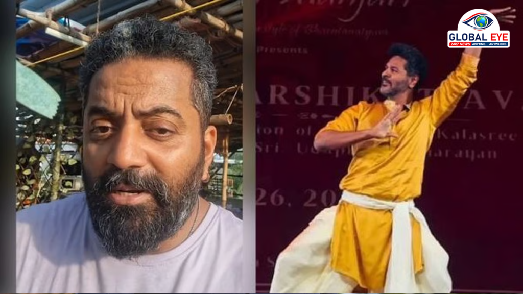 பிரபுதேவாவின் பரதநாட்டிய நடன விமர்சனம்: கொதித்தெழுந்து பதிலடி கொடுத்த ராபர்ட் மாஸ்டர்!