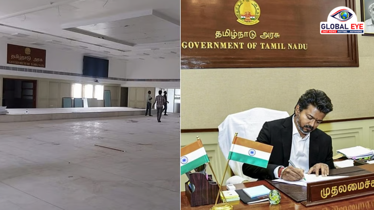 முதல்வர் விஜய்க்கு புதிய அலுவலகம் – ரூ.5.54 கோடியில் பணிகள் தீவிரம்