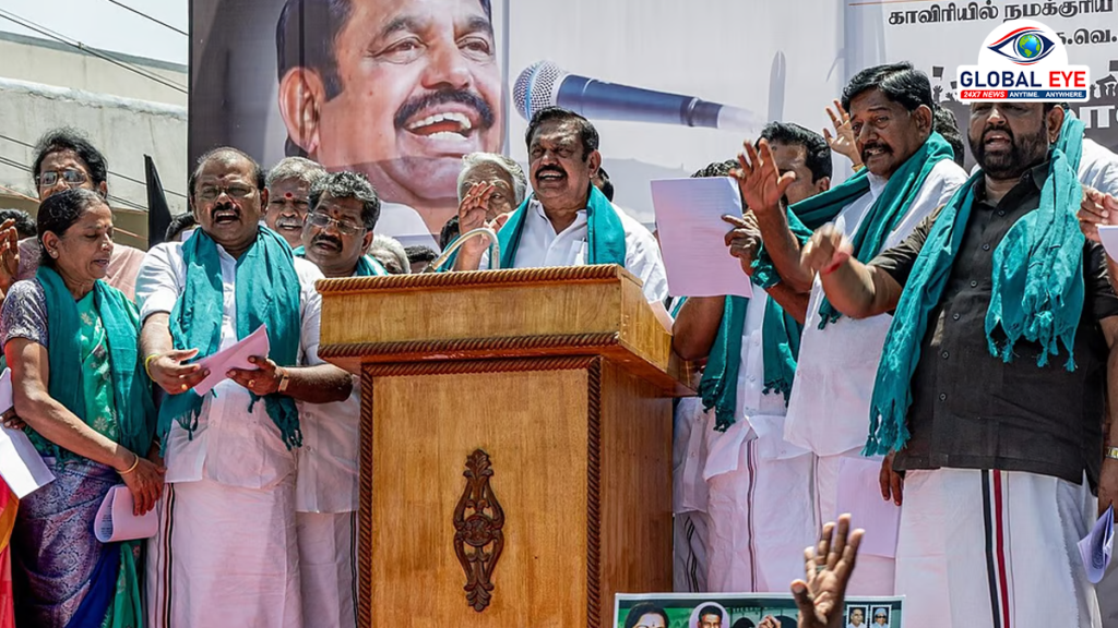 “தமிழக அரசு TVK கும்பகர்ணனைப் போல தூங்காமல் தேவையான நீரை கர்நாடகத்தில் இருந்து பெற வேண்டும்” – இபிஎஸ்