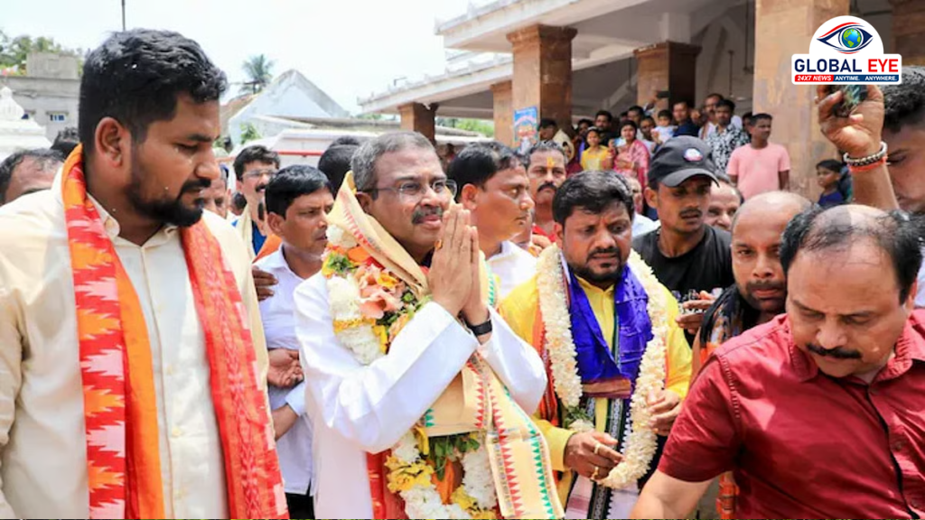 தர்மேந்திர பிரதான் ஒடிசா முதலமைச்சராகிறாரா? சொந்த மாநிலத்தில் பிரம்மாண்ட வரவேற்பும், பின்னணி என்ன?