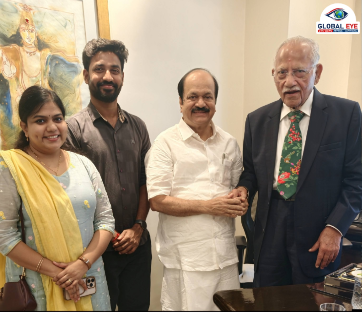 அப்பல்லோ மருத்துவமனையின் நிறுவனர் டாக்டர் பிரதாப் சி. ரெட்டியை நேரில் சந்தித்த ஜெ.சி.டி பிரபாகர்!