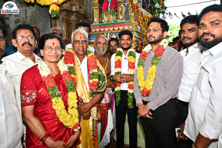 3 ஆண்டு கால காத்திருப்புக்கு முற்றுப்புள்ளி! ஸ்ரீரங்கம் தாமோதர கிருஷ்ணன் கோபுரப் பாதை புனரமைக்கப்பட்டு இன்று மக்கள் பயன்பாட்டிற்கு அர்ப்பணிப்பு!