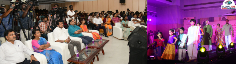 கைத்தறி ஆடைகளில் ஜொலித்த குட்டிச் சுட்டிகள்: கோ-ஆப்டெக்ஸ் ஆடை அலங்கார அணிவகுப்பை வியந்து பார்த்த மாண்புமிகு அமைச்சர்!