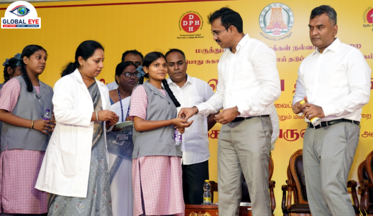தேசிய குடற்புழு தொற்று தடுப்பு நாள்: சிறப்பு முகாமினைத் தொடங்கி வைத்தார் அமைச்சர் டாக்டர் கோ.க.அருண்ராஜ்!