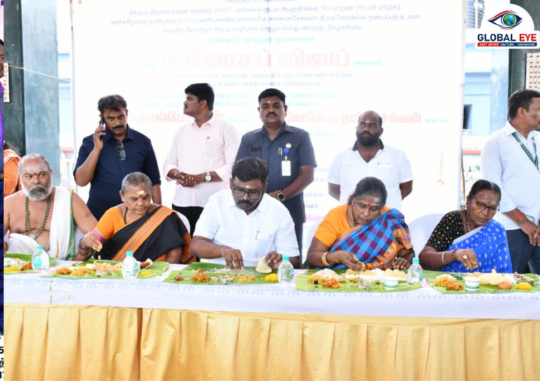 சென்னை புரசைவாக்கம் கங்காதீஸ்வரர் திருக்கோயிலில் சுதந்திர தினச் சிறப்பு வழிபாடு & பொது விருந்து!