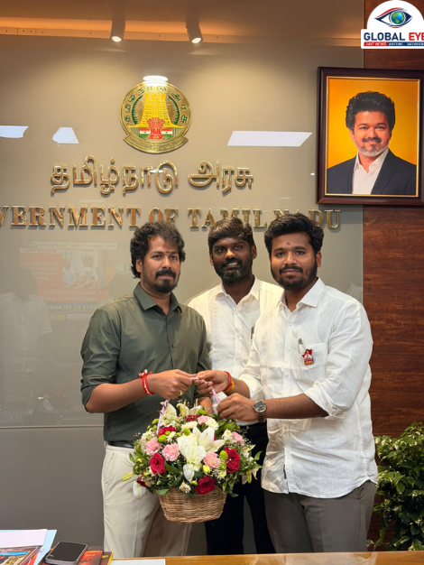 மாண்புமிகு வேளாண் அமைச்சர் வினோத் ரவி அவர்களுக்கு விருதுநகர் எம்.எல்.ஏ எஸ்.பி.செல்வம் நேரில் வாழ்த்து!