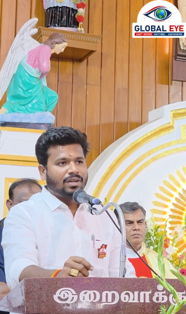 விருதுநகர் R.C.சர்ச் மற்றும் C.S.I சர்ச் கிறிஸ்தவ மக்களுக்கு நேரில் நன்றி தெரிவித்த சட்டமன்ற உறுப்பினர் S.P. செல்வம், MLA!
