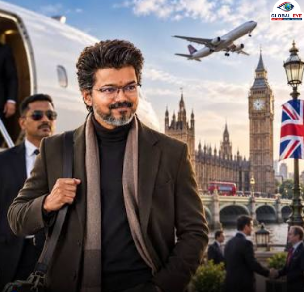 தொழில் முதலீடுகளை ஈர்க்க லண்டன் பயணம்: இல்லத்திலிருந்து புறப்பட்டார் மாண்புமிகு முதலமைச்சர் திரு. ச. ஜோசப் விஜய்!