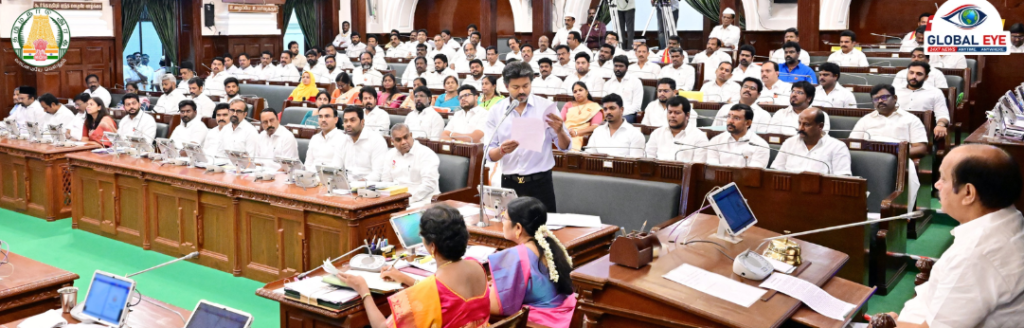 மெட்ராஸ் உயர்நீதிமன்றத்தில் தமிழ் வழக்கு மொழி: சட்டமன்றத்தில் முதலமைச்சர் விஜய் அரசினர் தனித் தீர்மானம்!