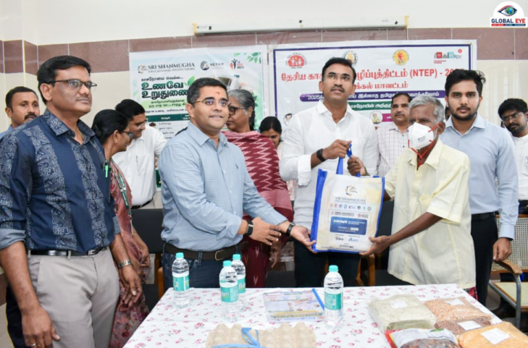 திருச்செங்கோட்டில் காசநோயாளிகளுக்கு ஊட்டச்சத்துப் பெட்டகங்கள் வழங்கி அமைச்சர் அருண்ராஜ் நெகிழ்ச்சி!