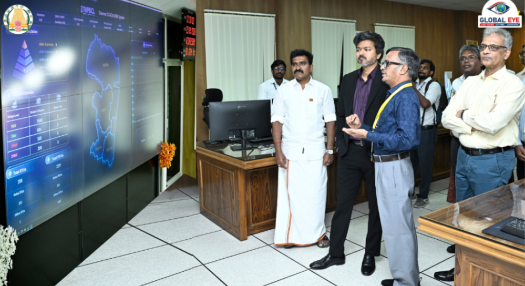 மின்சார வாரிய தலைமையகத்தில் முதலமைச்சர் ச. ஜோசப் விஜய் திடீர் ஆய்வு! சீரான மின் விநியோகம் வழங்க உத்தரவு!