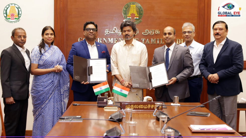 சென்னையில் வால்கிரீன்ஸ் நிறுவனத்தின் முதல் உலகளாவிய திறன் மையம்! முதலமைச்சர் திரு. ச. ஜோசப் விஜய் முன்னிலையில் வரலாற்றுச் சிறப்புமிக்க புரிந்துணர்வு ஒப்பந்தம் கையெழுத்தானது!