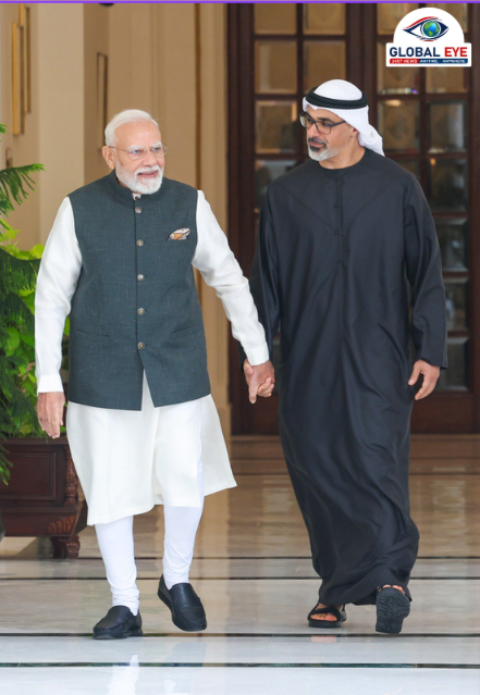 18-ஆவது BRICS உச்சிமாநாட்டில் முக்கியச் சந்திப்பு: இந்தியப் பிரதமர் நரேந்திர மோடி – அபுதாபி இளவரசர் இடையே உயர்மட்டப் பேச்சுவார்த்தை!