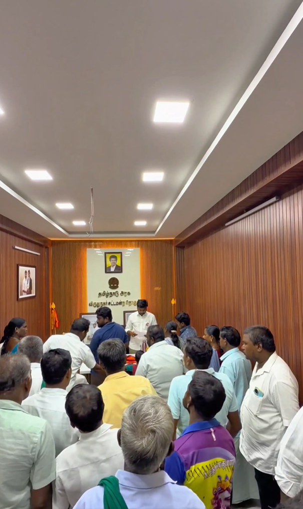 விருதுநகர் தொகுதி மக்களிடம் குறை கேட்கும் கூட்டம்: சட்டமன்ற உறுப்பினர் எஸ்.பி. செல்வம் மனுக்களைப் பெற்றார்!