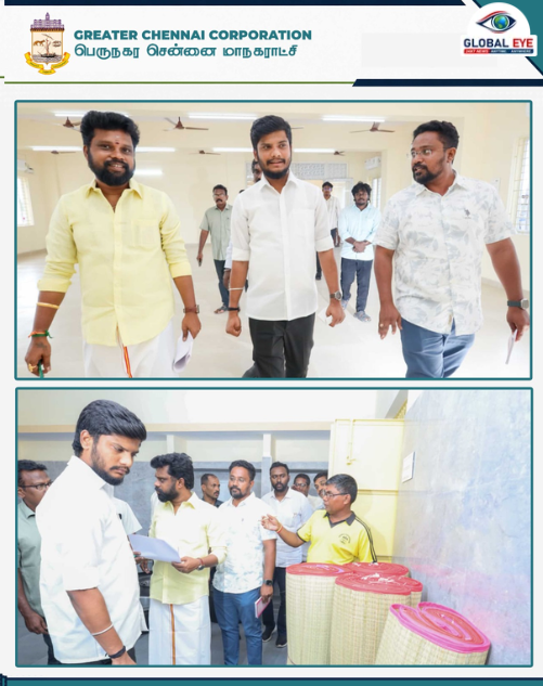 வடகிழக்கு பருவமழை தீவிரமடைவது எதிரொலி: செட்டிமேடு வெள்ள நிவாரண மையத்தில் அமைச்சர் சி. ரமேஷ் திடீர் ஆய்வு!