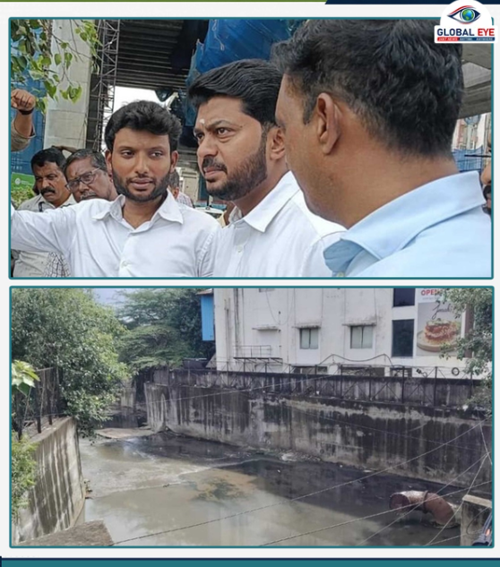 வடகிழக்கு பருவமழை முன்னெச்சரிக்கை: வளசரவாக்கம் நந்தம்பாக்கம் ஒருங்கிணைப்பு கால்வாயில் அமைச்சர் டாக்டர் டி.கே. பிரபு நேரில் ஆய்வு!