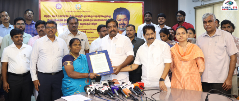 சொந்தக் குடியிருப்பு கனவு நனவானது! – சித்ரா நகர் குடியிருப்புதாரர்களுக்கு கோட்டூர்புரம் திட்டப்பகுதியில் புதிய குடியிருப்புகளுக்கான ஆணைகளை வழங்கிச் சிறப்பித்தார் அமைச்சர் ப. ராஜ்குமார்!